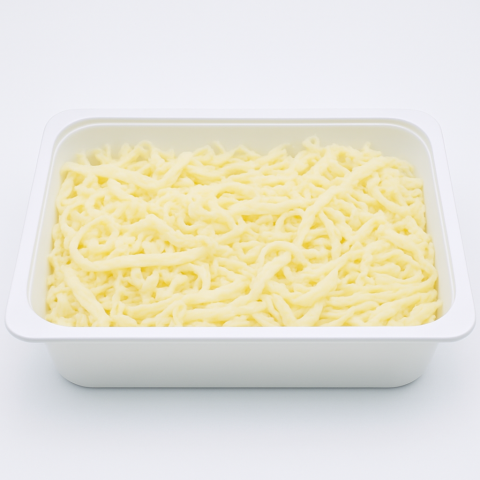 MOZZARELLA FIORDILATTE RALLADA AHUMADA BANDEJA 3 K