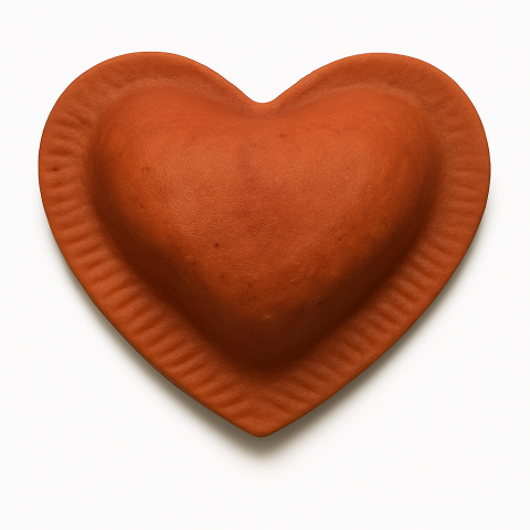 CUORE DI PROVOLA AFFUMICATA Y POMODORO SECCO